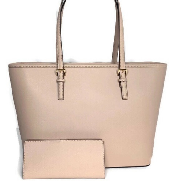 Michael Kors Ballet Pink Tote Bag and Wallet Set - Picture 3 of 6